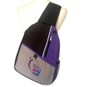 NWT Relay for Life Sling Bag – American Cancer Society 🎗️